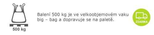 500 kg v big-bagu zdarma doprava
